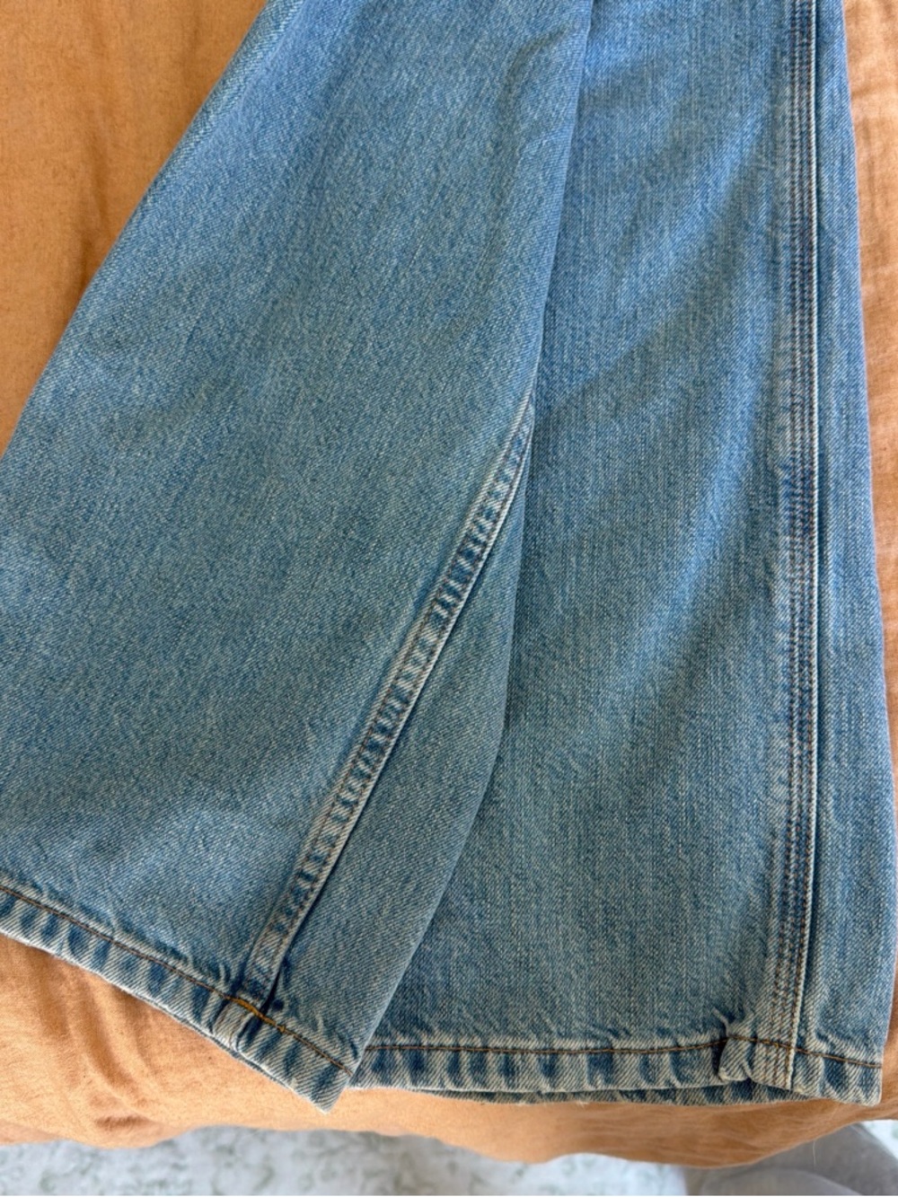Carhartt Light Blue Womens Carpenter Jeans - Picture 5 of 5